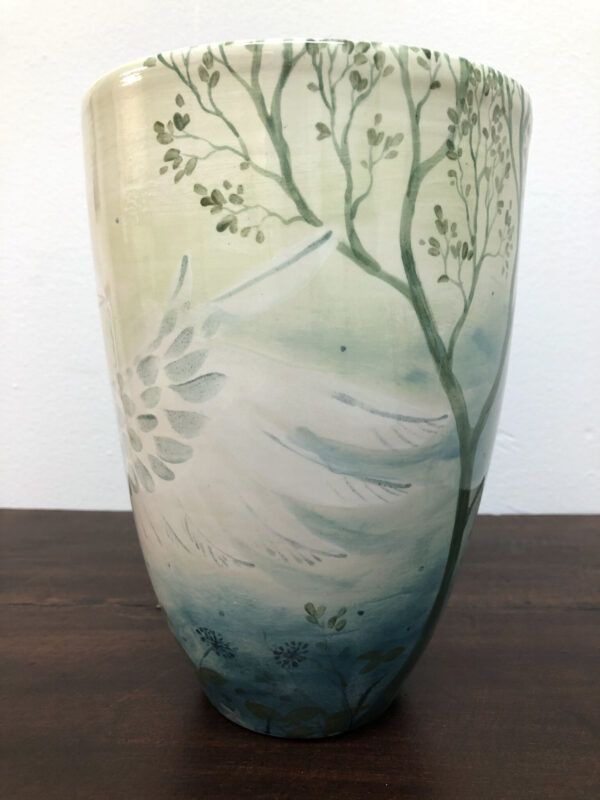 Lisbeth Thygesen - Blue spirit bird (Vase) - Image 4