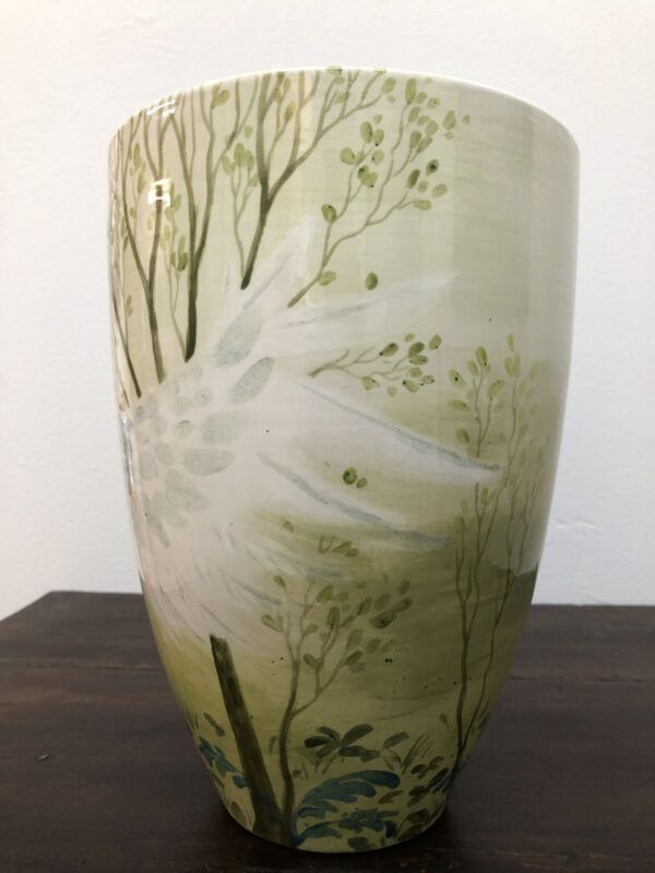 Lisbeth Thygesen - Green spirit bird (Vase) - Image 5