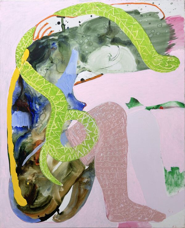 Iris Bendt-Hedal - Girl and snake - Image 2